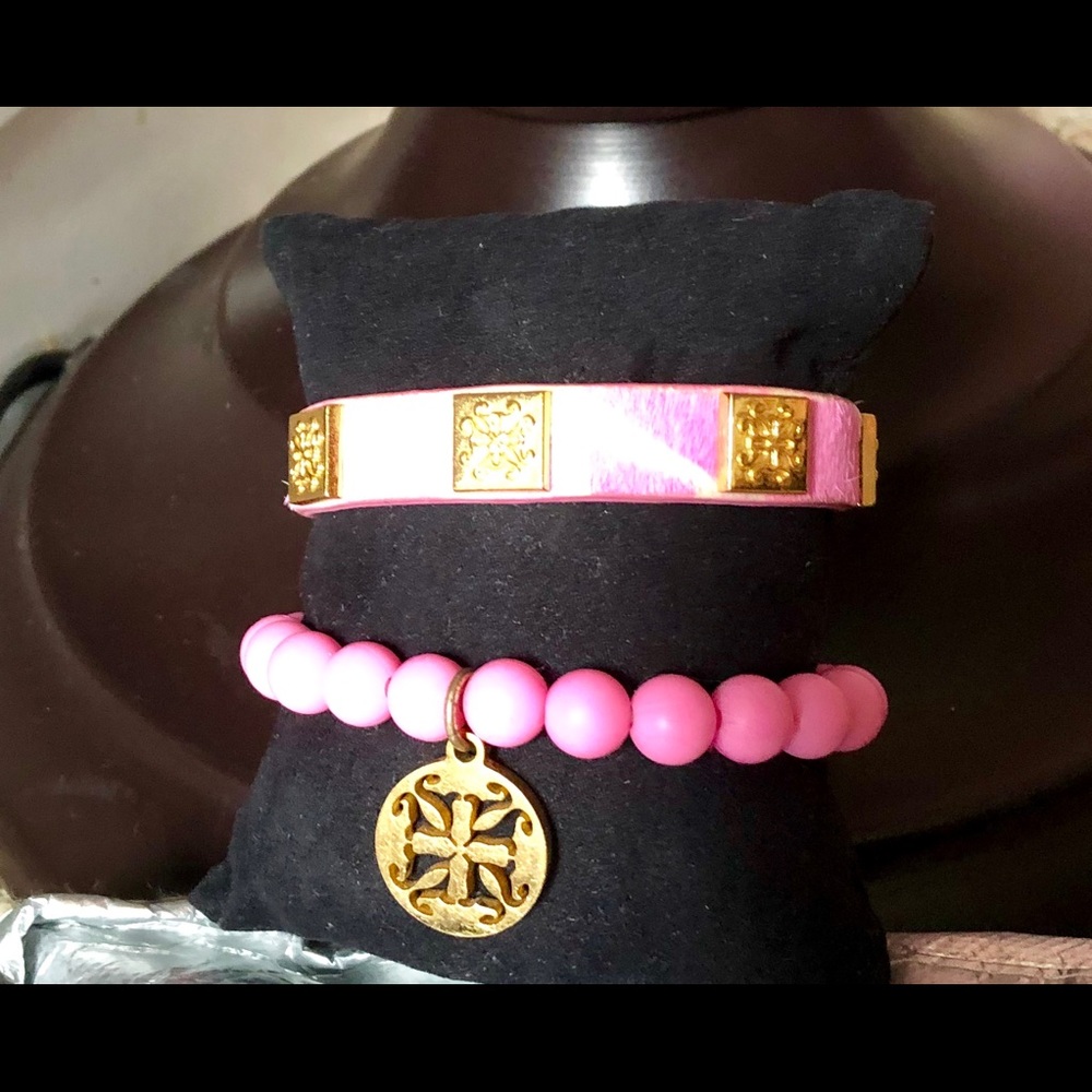 Rustic Cuff Bracelet Set - image 3